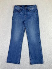 NYDJ Marilyn Straight Jeans Womens 4 Blue Sure Stretch Lift Tuck Denim