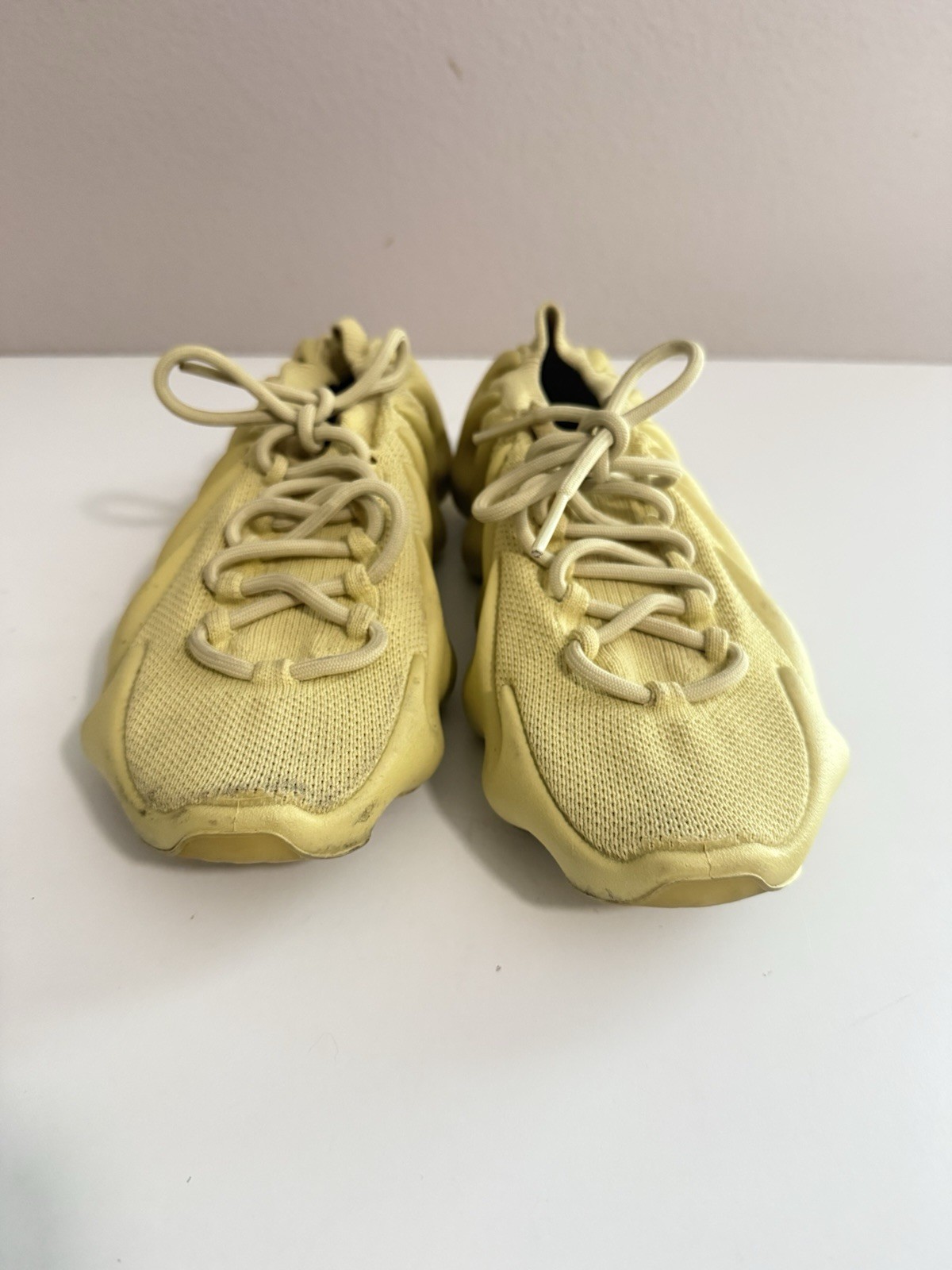 Adidas Yeezy 450 Sulfur 2022 Size 9 Rare Authentic Kanye Yellow Trainer image 3