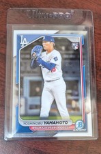 2024 Bowman Chrome - Yoshinobu Yamamoto #73 (RC)