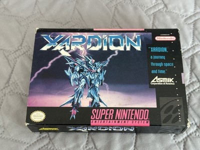 Xardion *  Snes Box Only * Super Nintendo Original box