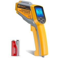 Infrared Dual Laser Temperature Gun -50 550 , Yellow Gray