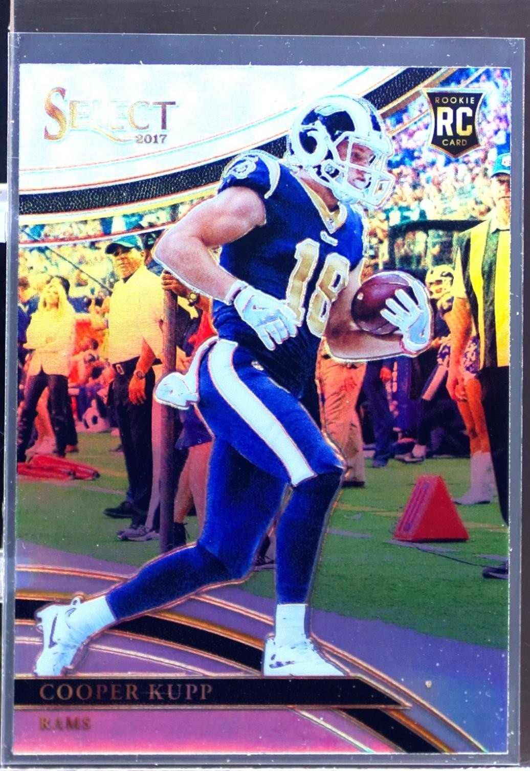 2017 Select Cooper Kupp Silver Prizm RC #246 Rams