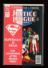 Justice League of America No. 70 1993 Funeral for a Friend (DC Comics)