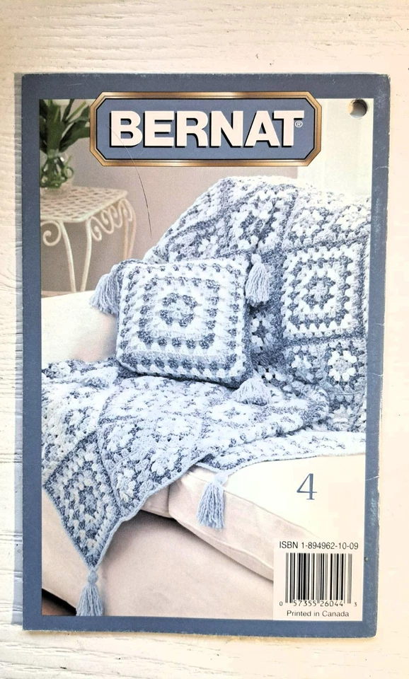Bernat Forever Denim Instruction Booklet 530119 For Adult/Child Knit & Crochet - Image 4 of 4