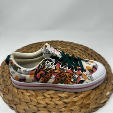Adidas Bravada Sneakers Floral Pattern Cheetah Print Size 7.5 Women's