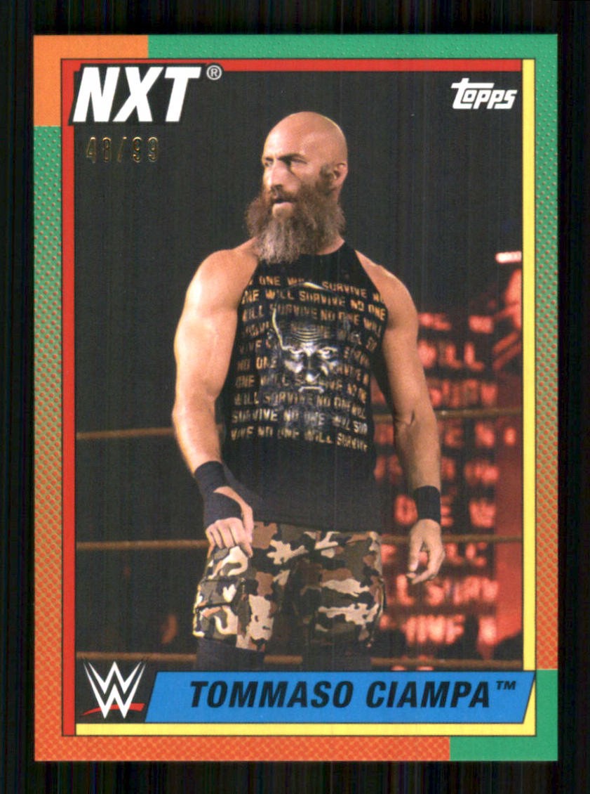 Tommaso Ciampa 2021 Topps Heritage WWE #95 Green /99 13635