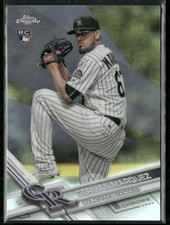 German Marquez 2017 Topps Chrome Refractor #42 RC Colorado Rockies