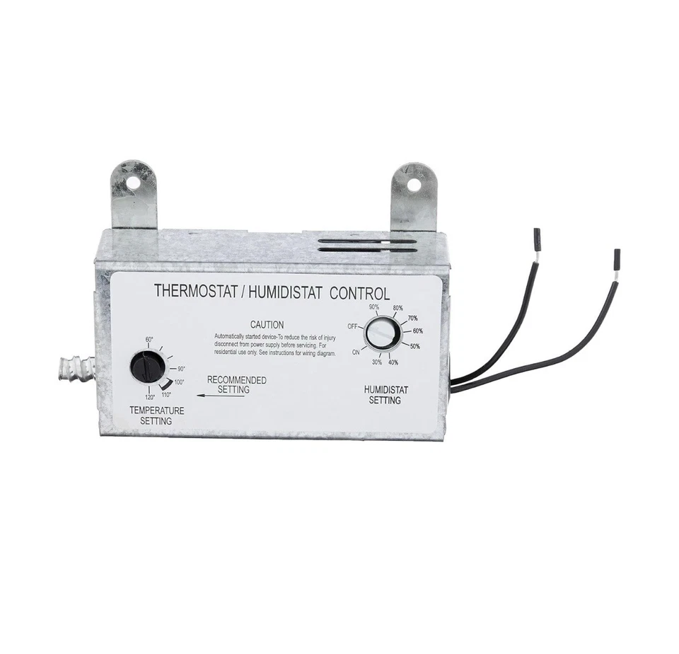 iLIVING ILG-001TH Caja de Control de Humedad y Termostato para Ventilador de Ático 10A Foto 3 de 4