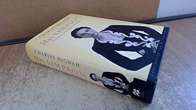 Mrs Simpson by Higham, Charles Hardback Book The Fast Free Shipping
