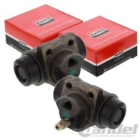 2X Mapco Radbremszylinder 19,05Mm Hinten Passend FüR Peugeot 106 206 206+