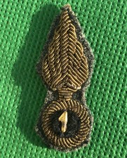 Fregio Per Bustina Ufficiale Nizza Cavalleria Rei Ww2