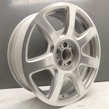 ROLLS ROYCE PHANTOM 21" SILVER POLISHED ALLOY WHEEL RIM FRONT 267 8J GENUINE X1