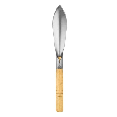 De Jardin 12.2"x 1.65" En Acier Inoxydable Pour Jardinage, Argent - Photo 1/4
