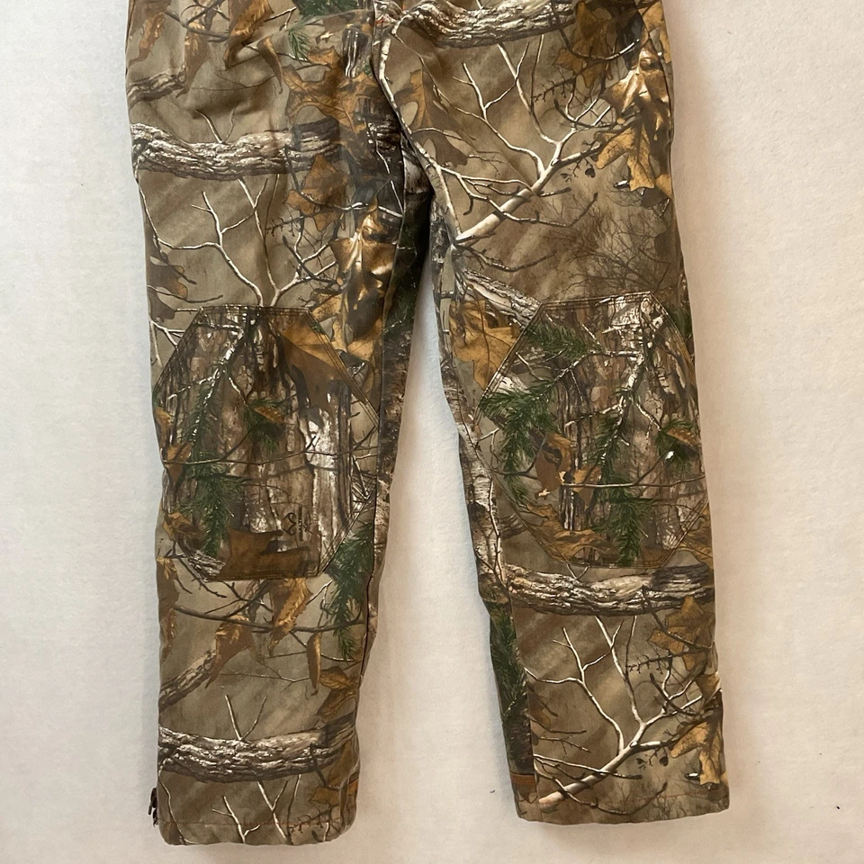 Redhead Silent Hide Bib Overalls Mens L Camouflage Realtree Thermolite Insulated - Image 4 of 4