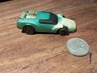 Vtg Hot Wheels Mattel 1969 Sizzlers Light Green Racecar Made in Mexico