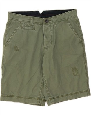 NORTH SAILS Mens Chino Shorts IT 46 Small W30  Green Cotton BN08