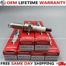 6pcs Iridium Oem 12290-r71-l01 Spark Plug Dilzkr7a11g Accord V6 Odyssey Tl Usa