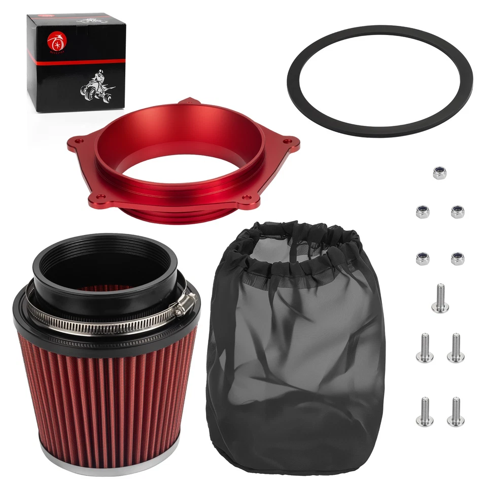 Filtro de aire con soporte guía 2009-2024 para Yamaha YFZ450R YFZ450RSE Foto 4 de 4