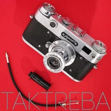 ZORKI-5 w/Colapsible Industar I-22 Lens Shutter Works, Curtains Intact, KMZ 1959