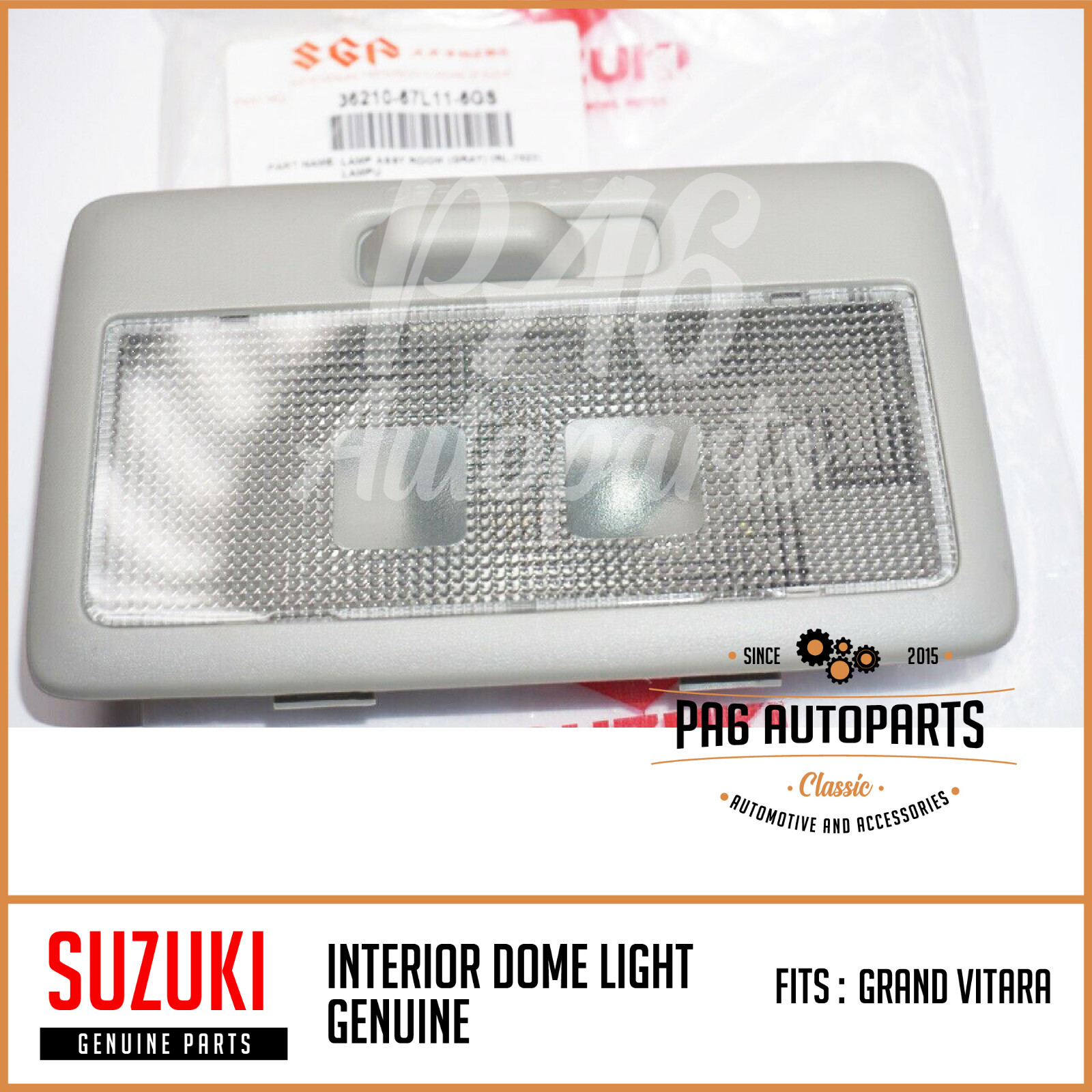 BRAND NEW SUZUKI GRAND VITARA INTERIOR ROOM LAMP DOME LIGHT ASSY