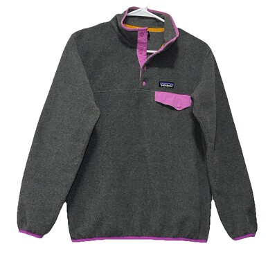 patagonia synchilla Fleece Pullover Womens Size XS Euc E2000