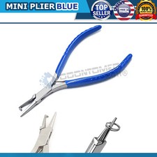 2 piece PROFESSIONAL BLUE Split Ring Plier With Green Grip Handle 5" New Brand