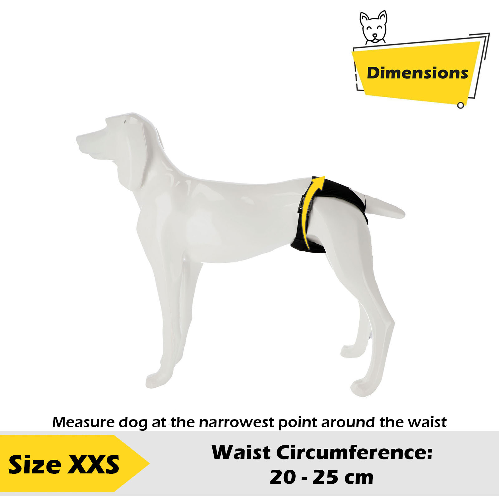 Dog Pants Female Season Knickers Dogs Reusable Nappies Pet Sanitary 3xPad XXSXL eBay