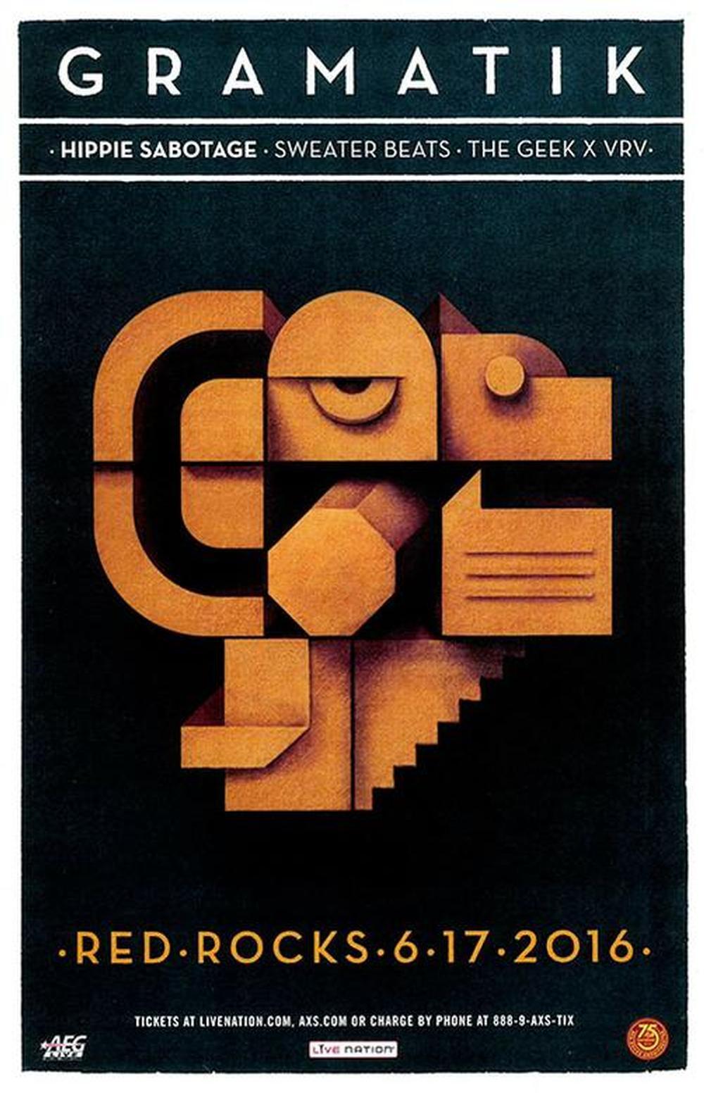 Red Rocks 2016 Poster