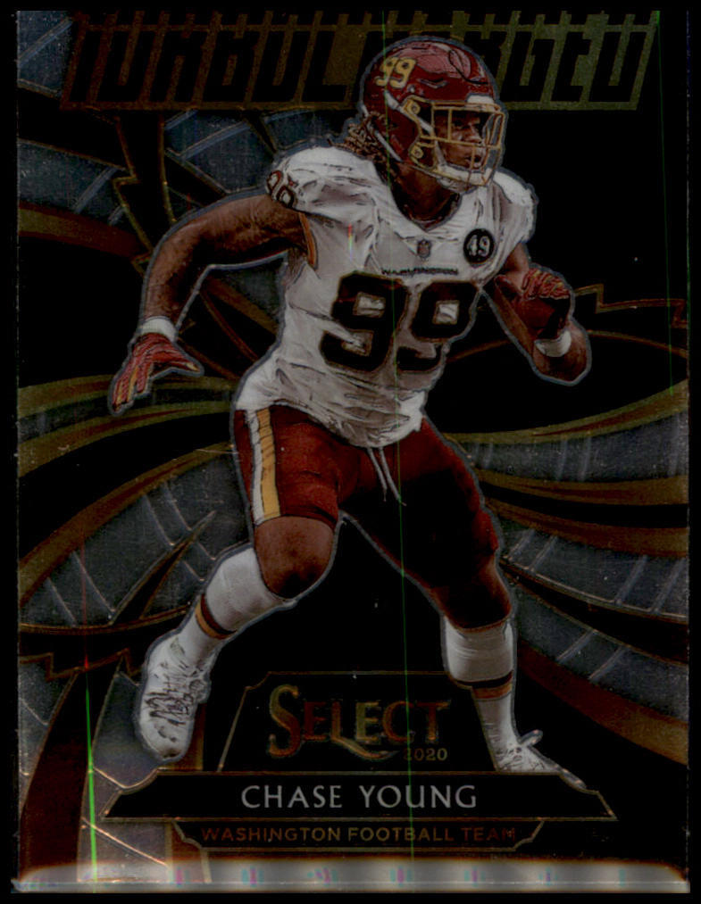 2020 Panini Select #T22 Chase Young Turbocharged