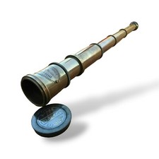 ANTIQUE MARITIME TELESCOPE MARINE NAUTICAL BRASS PIRAT SPYGLASS VINTAGE SCOPE