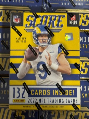 2022 Panini Score Football Blaster Box: Fanatics Exclusive Pink Parallels