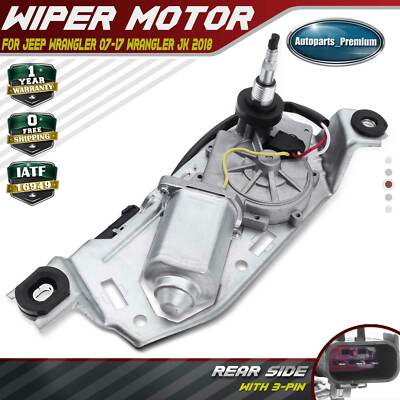 Rear Windshield Wiper Motor for Jeep Wrangler JK 2018 V8 3.6L Wrangler