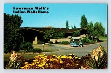 Postcard California Indian Wells CA Lawrence Welk Home Country Club 1970s