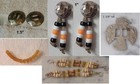 Various Beads & Pieces for Jewelry Crafting / Making Lot #2 Earrings Necklace — photo 1