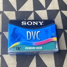 NEW Sony DVC Digital Video Cassette Tape Mini DV Premium Color 60 LP90