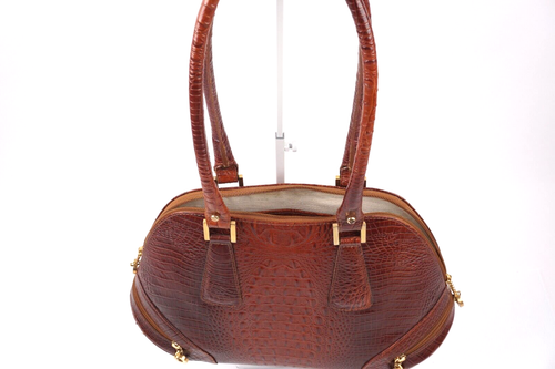 Gorgeous Charles Calfun Genuine Caiman Purse with Little Use - Picture 8 of 20