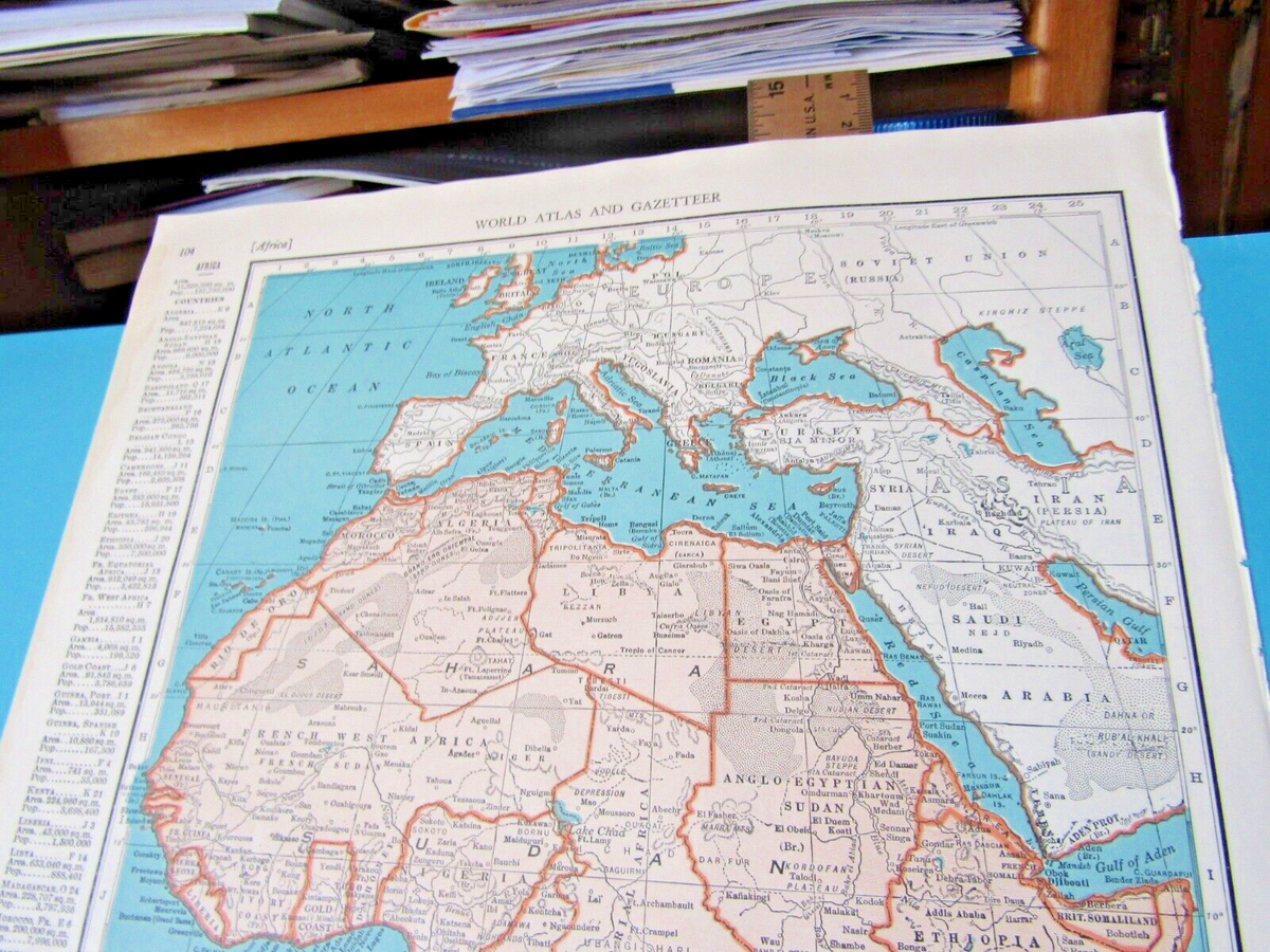 MAP OF AFRICA レコード The Scramble of Africa, 1967 (The Final version) : r