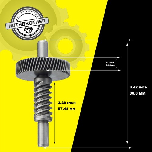 Worm Gear Kit Compatible with Kitchenaid 5QT&6QT 9709231 Replacement Gear Parts - Picture 5 of 11