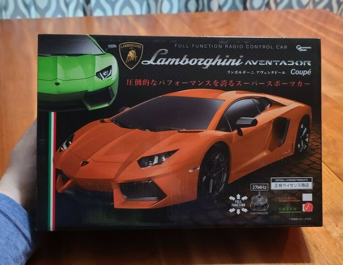 Peanuts Club Lamborghini Aventador 27 MHz RC Car Japan Import | eBay