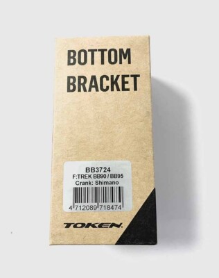 TOKEN Ninja Thread-Together Bottom Bracket For Trek BB90/BB95 Frames - Shimano 24mm Cranks