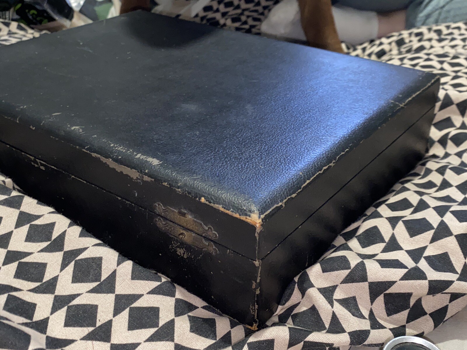 Vintage Leather Canteen Of Mixed Vintage Cutlery eBay