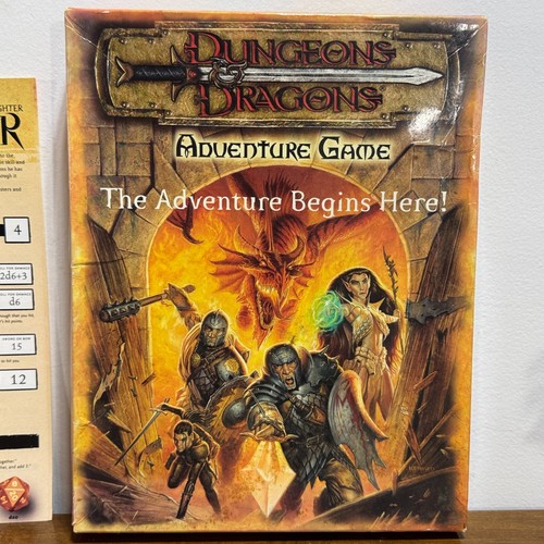 Dungeons & Dragons Adventure Game The Adventure Begins Here 2000 Wizards Coast - Picture 7 of 14