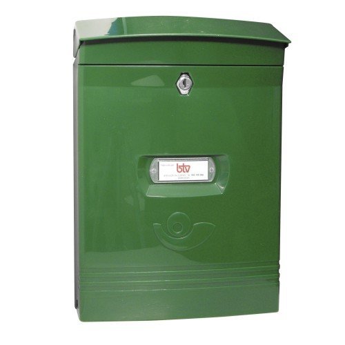 CASSETTA POSTALE IN POLICARBONATO ALUBOX BRIOSA VERDE POSTA FORMATO RIVISTA - Foto 1 di 1