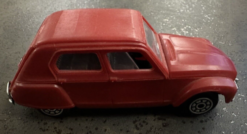 Norev n°157, série les Miniatures, Citroën Dyane rouge, 1/43e - 第 1/3 張圖片