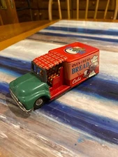 1950s SSS Oven Fresh Bread & Cake Friction Tin Truck Made In Japan