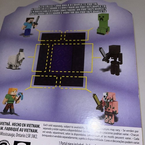 2021 Minecraft Build-a-Portal Action Figure: ZOMBIFIED PIGLIN - New In Box! - Picture 10 of 15