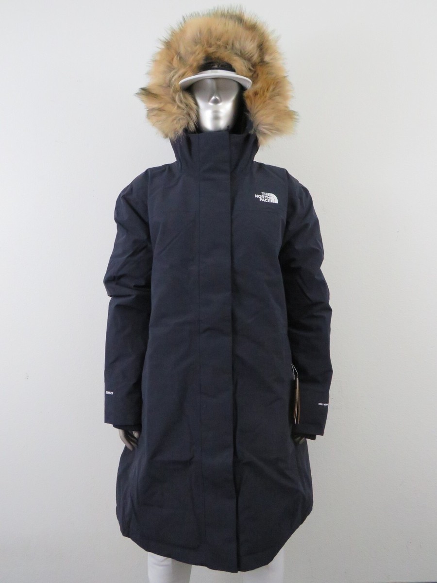 Womens 3X The North Face Arctic Parka Down Waterproof Warm Winter Jacket  Navy RG - Main Image