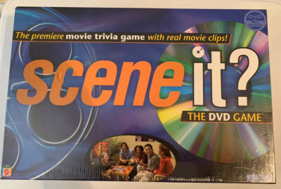 New Mattel Scene It The DVD Game Trivia 13+ Sealed 2003
