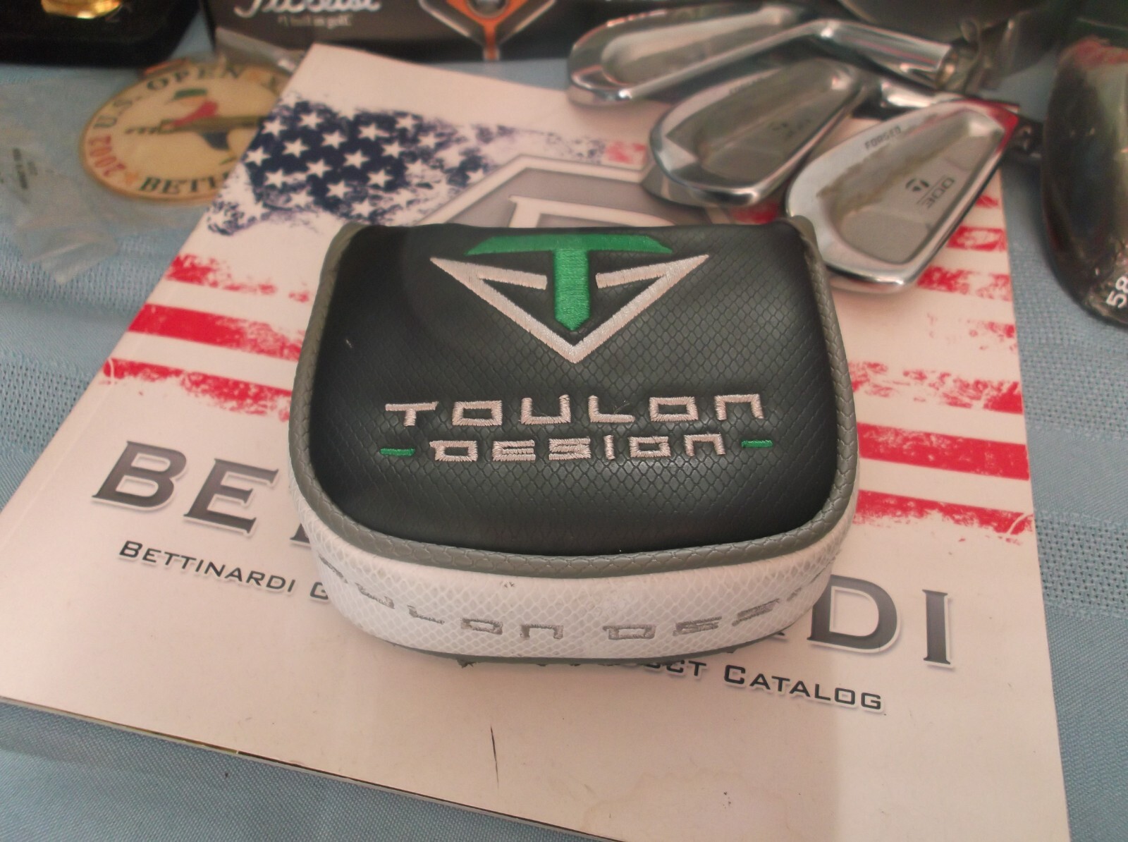 ODYSSEY TOULON PUTTER HEADCOVER SMALLMALLET/MIDMALLET MODEL SAN