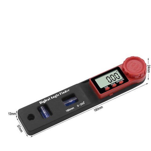 2-in-1 Mini Digital Display Spirit Level Protractor Woodworking Angle Ruler - Picture 2 of 17
